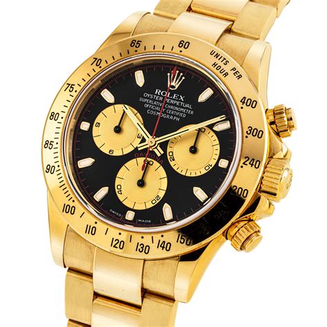 rolex daytona gold black|rolex daytona gold diamond price.